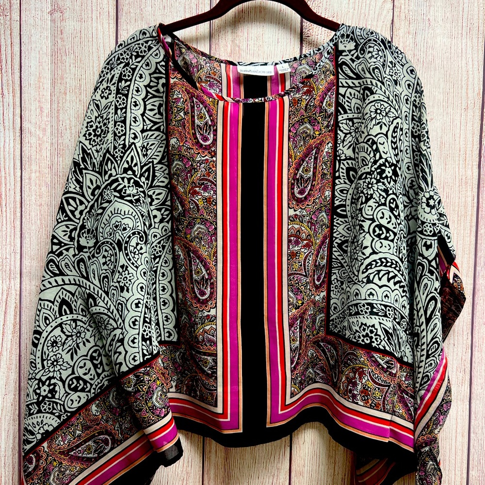John Paul Richard designer scarf top